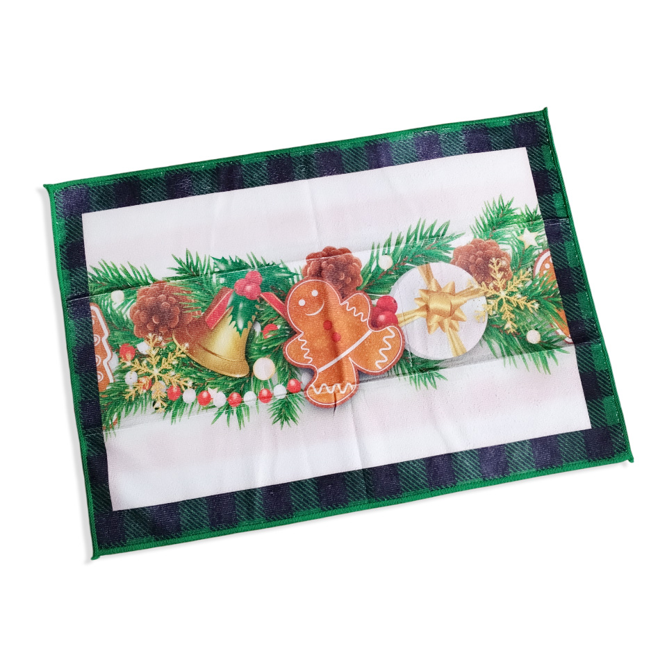 Кухненска коледна кърпа с принт, 57x40 cm 13 Кухненска коледна кърпа с принт, 57x40 cm - Image 13