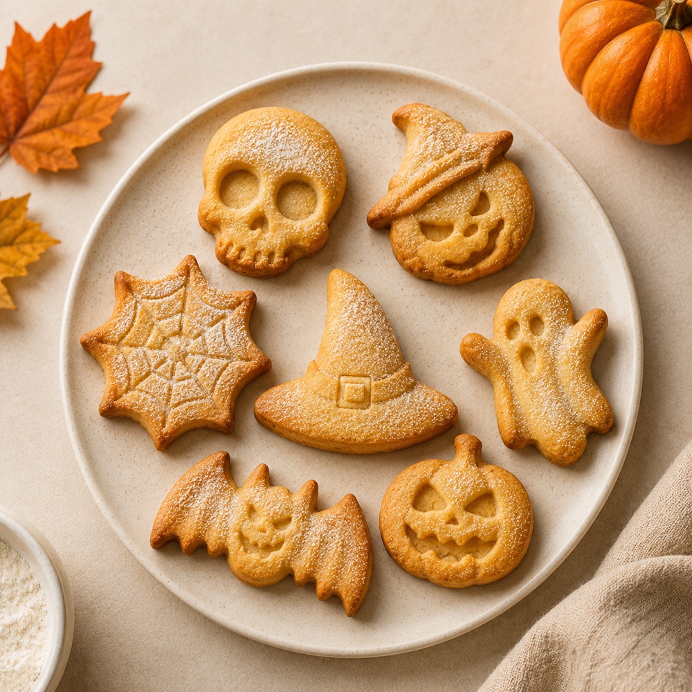 Силиконова форма-Halloween с 7 форми – тиква, призрак, череп, прилеп, вещерска шапка и паяжина 2 Силиконова форма-Halloween с 7 форми – тиква, призрак, череп, прилеп, вещерска шапка и паяжина - Image 2