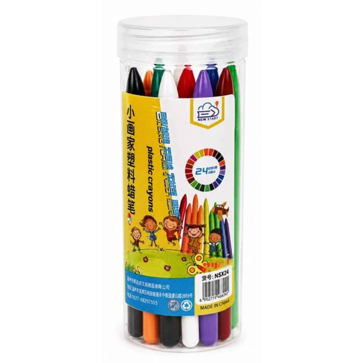 Пастели STICK 24 цвята в ПВЦ кутия 3 Пастели STICK 24 цвята в ПВЦ кутия - Image 3