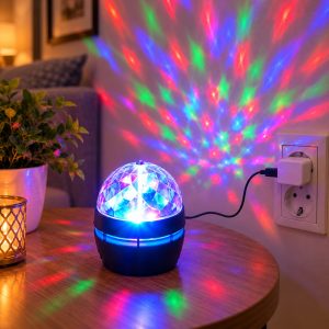 LED Диско лампа с цветни светлинни ефекти