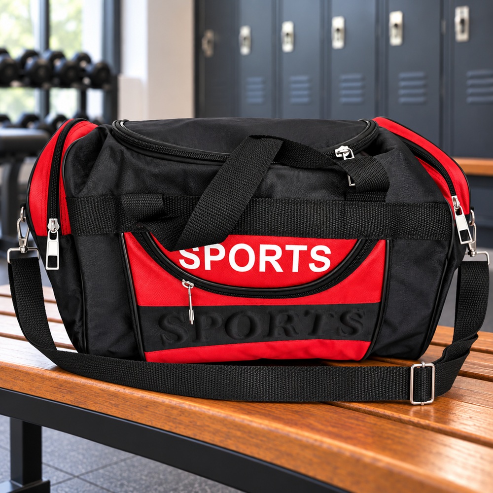 Спортен сак SPORTS- 46х24 см. 2 Спортен сак SPORTS- 46х24 см. - Image 2
